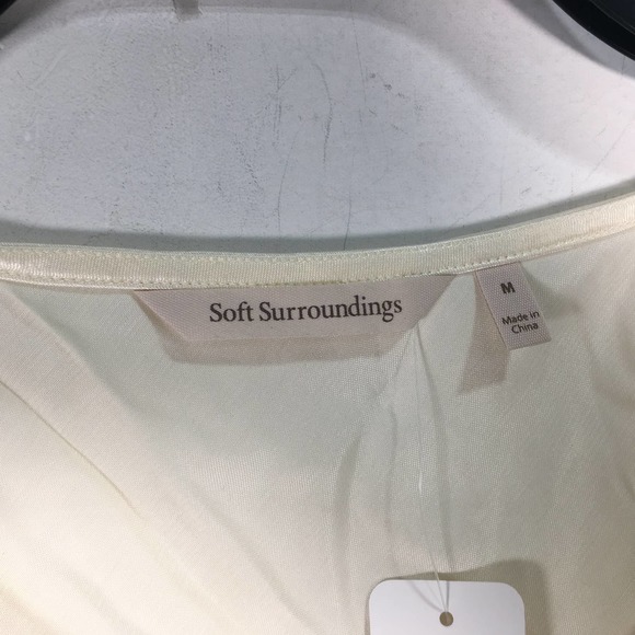 Soft Surrounding Illampu Tank Top, Women's Size M - Ecru White - Picture 7 of 13